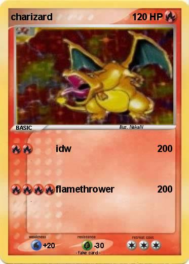 Pokemon charizard