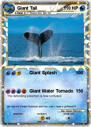 Pokemon Giant Tail