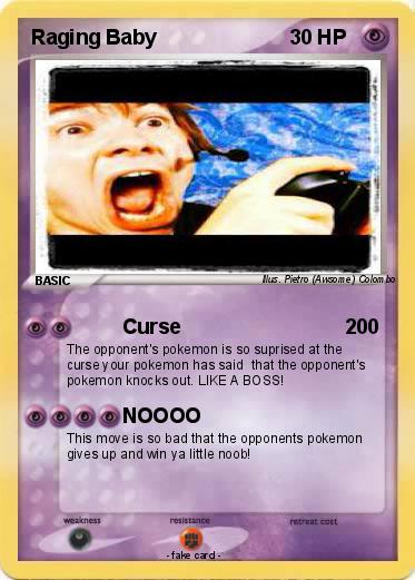 Pokemon Raging Baby