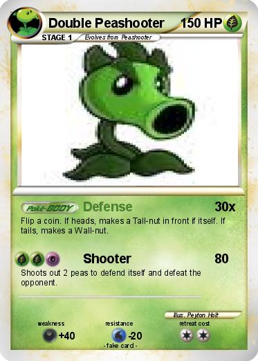 Pokemon Double Peashooter