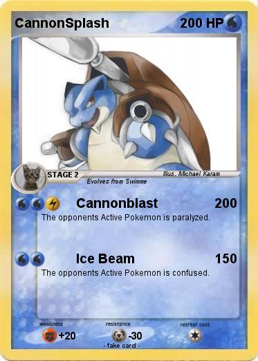 Pokemon CannonSplash
