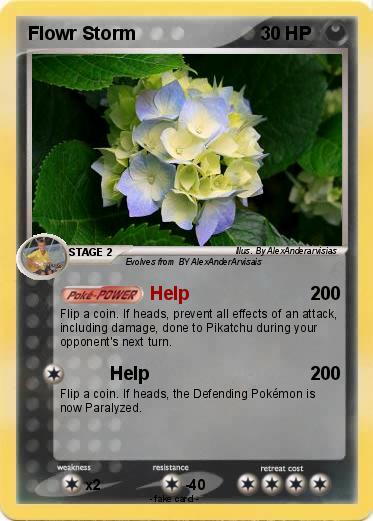 Pokemon Flowr Storm