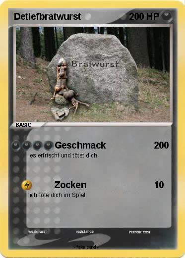 Pokemon Detlefbratwurst
