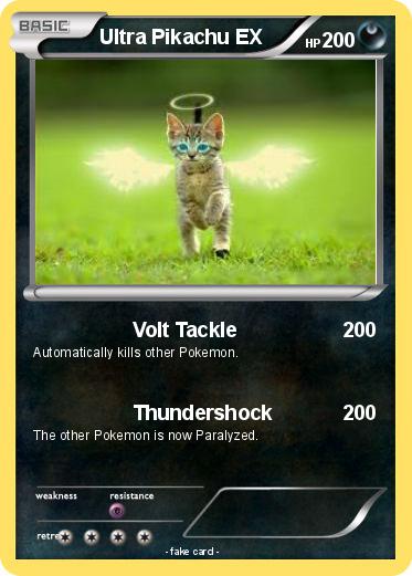 Pokemon Ultra Pikachu EX