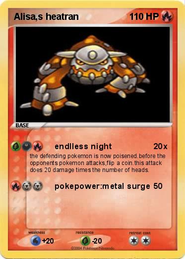 Pokemon Alisa,s heatran