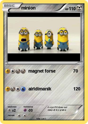 Pokemon minion