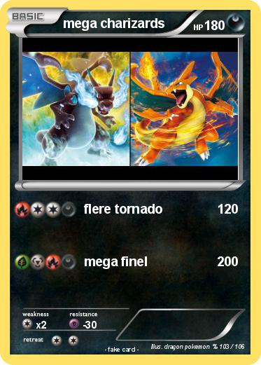 Pokemon mega charizards