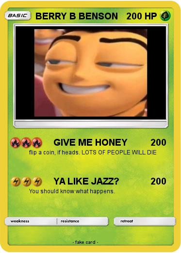 Pokemon BERRY B BENSON