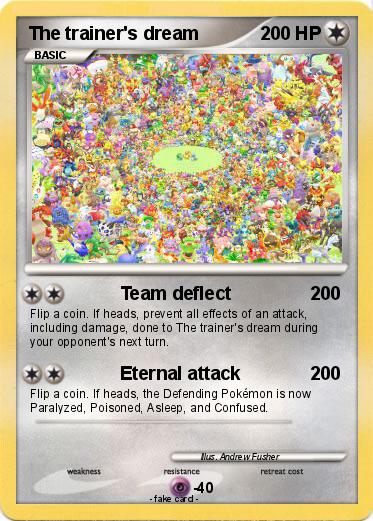 Pokemon The trainer's dream