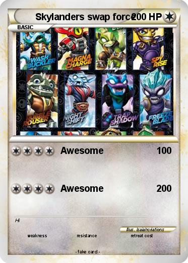 Pokemon Skylanders swap force