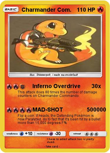Pokemon Charmander Com.