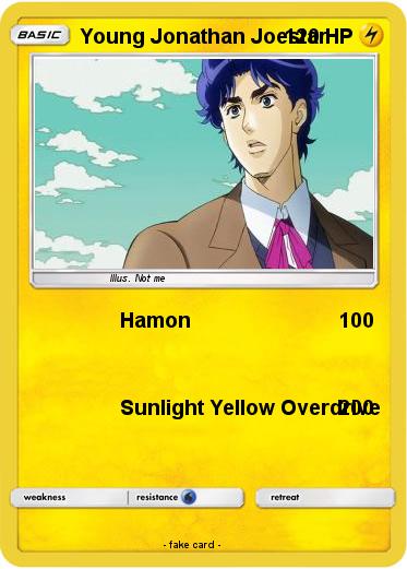 Pokemon Young Jonathan Joestar