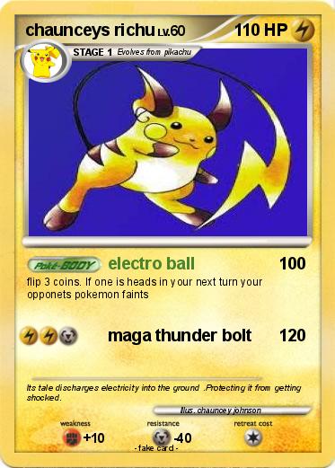 Pokemon chaunceys richu