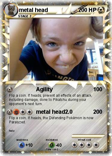 Pokemon metal head