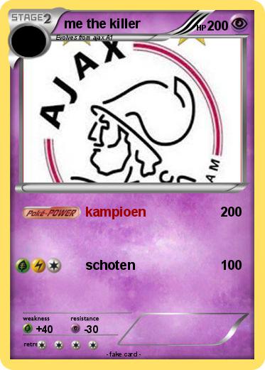 Pokemon me the killer