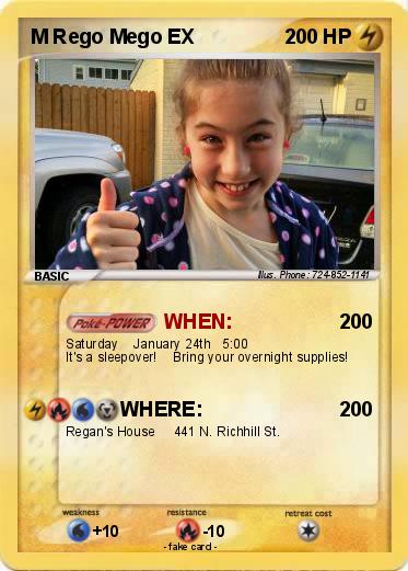 Pokemon M Rego Mego EX