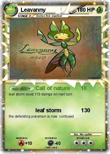 Pokemon Leavanny