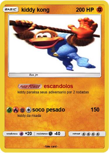 Pokemon kiddy kong