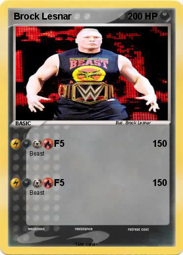 Pokemon Brock Lesnar