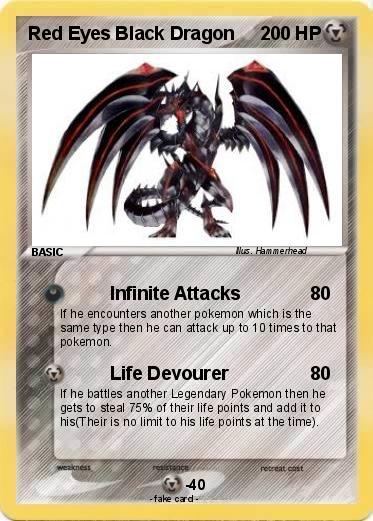 Pokemon Red Eyes Black Dragon