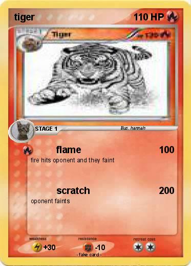 Pokemon tiger