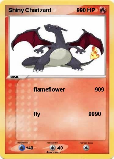 Pokemon Shiny Charizard                99