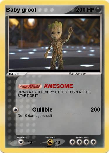 Pokemon Baby groot