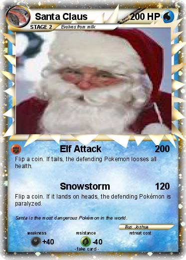 Pokemon Santa Claus