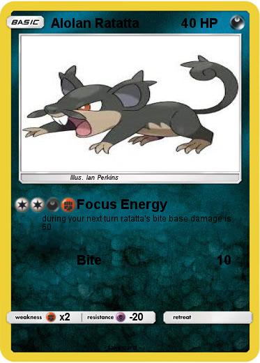 Pokemon Alolan Ratatta