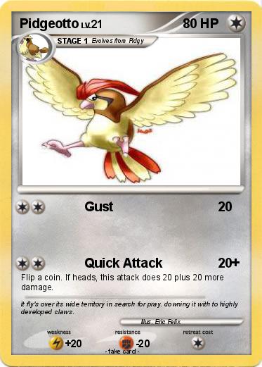 Pokemon Pidgeotto