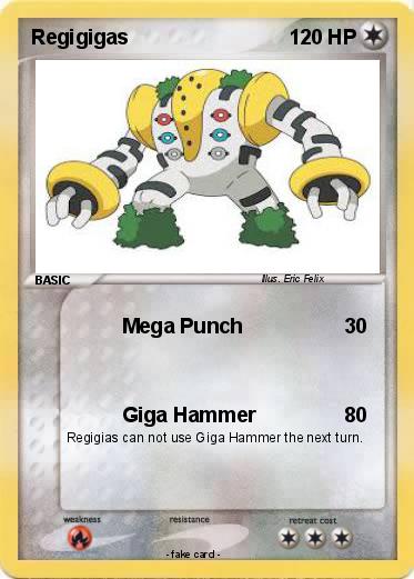 Pokemon Regigigas