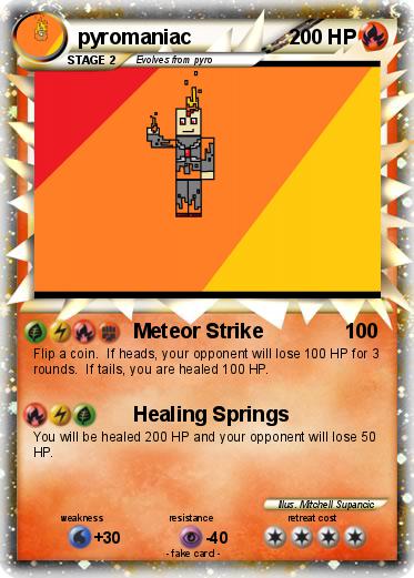 Pokemon pyromaniac