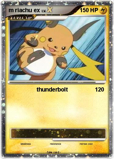 Pokemon m riachu ex