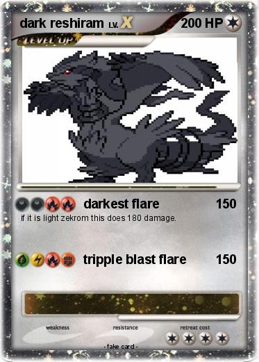 Pokemon dark reshiram
