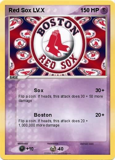 Pokemon Red Sox LV.X