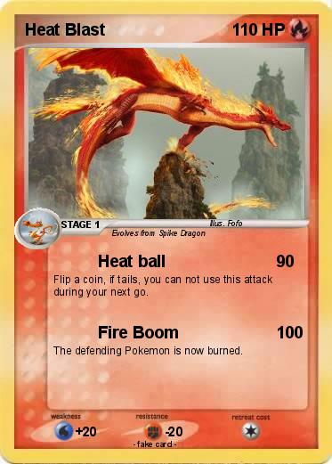Pokemon Heat Blast