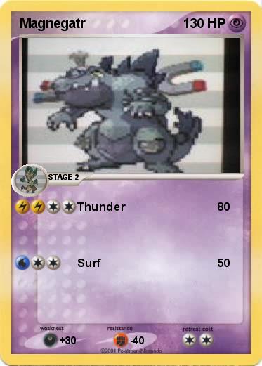 Pokemon Magnegatr 