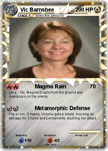 Pokemon Vic Barnsbee