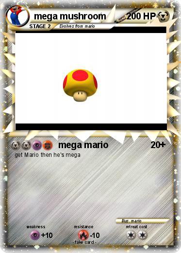 Pokemon mega mushroom