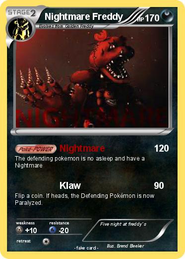 Pokemon Nightmare Freddy