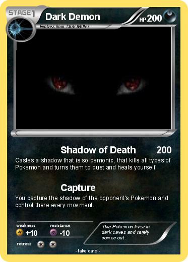 Pokemon Dark Demon
