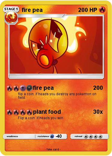 Pokemon fire pea