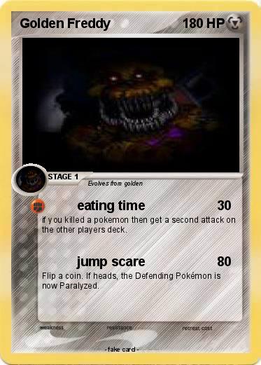 Pokemon Golden Freddy