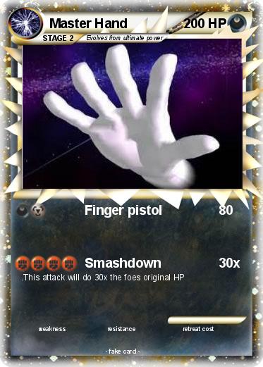 Pokemon Master Hand