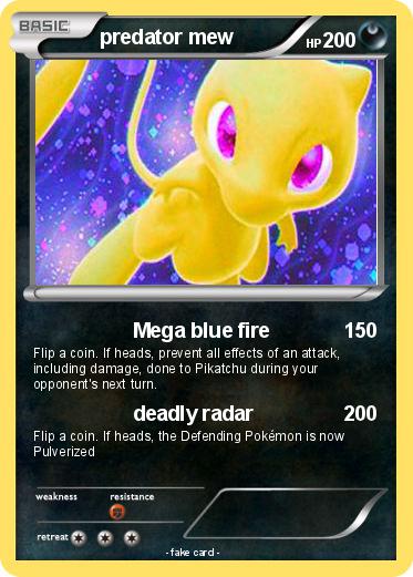 Pokemon predator mew