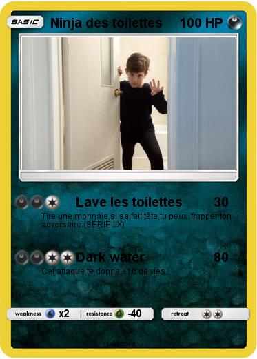 Pokemon Ninja des toilettes