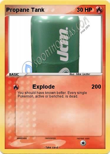 Pokemon Propane Tank