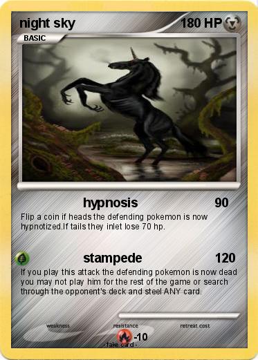 Pokemon night sky