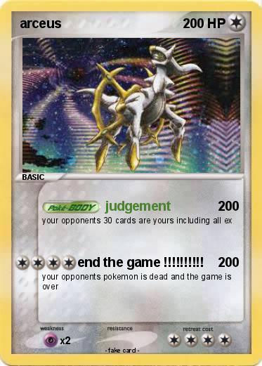 Pokemon arceus