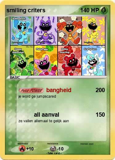 Pokemon smiling criters
